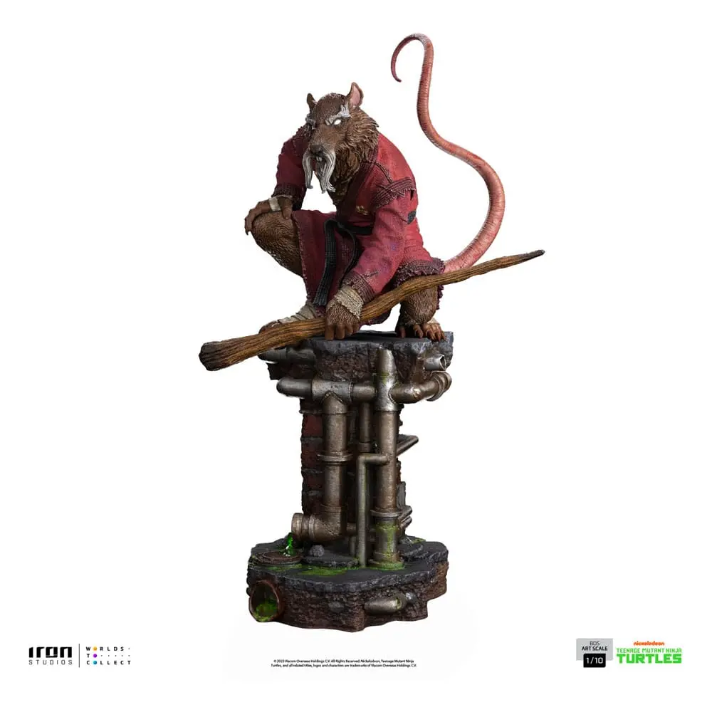 Teenage Mutant Ninja Turtles BDS Art Scale 1/10 Master Splinter szobor figura 24 cm termékfotó