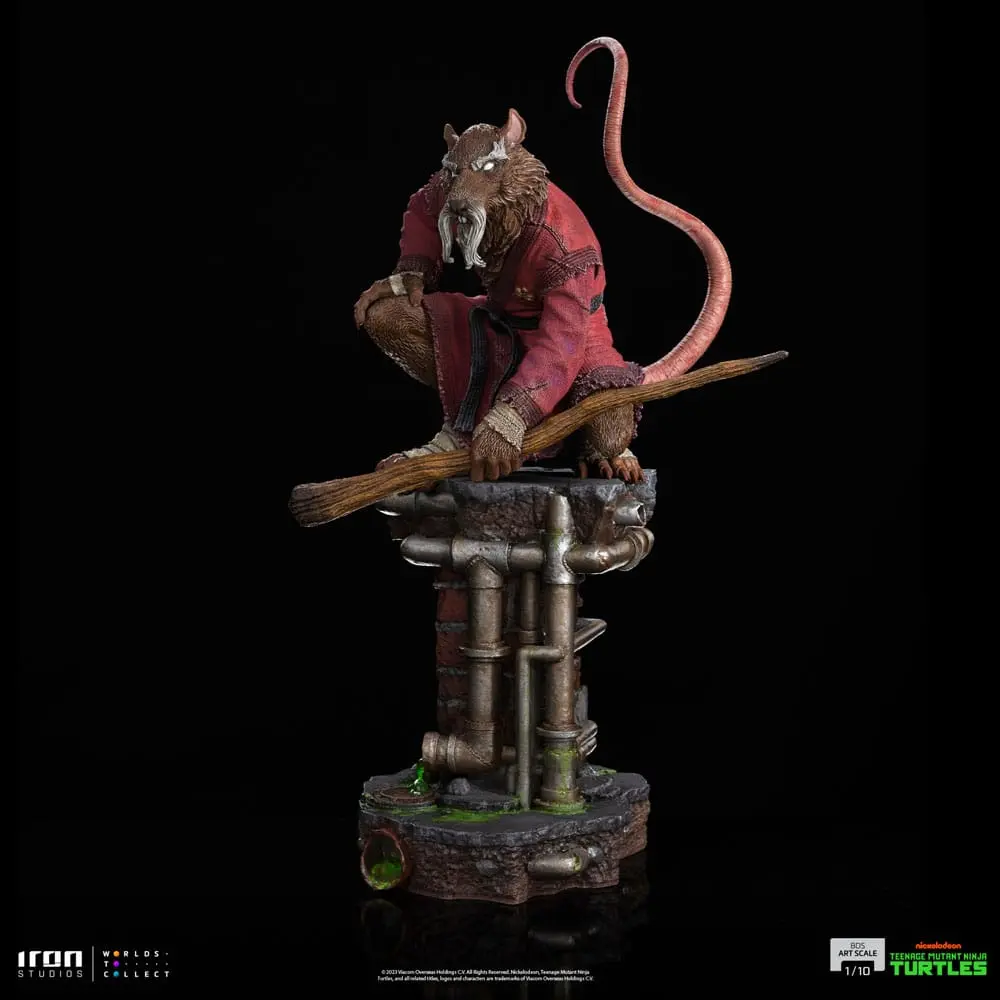 Teenage Mutant Ninja Turtles BDS Art Scale 1/10 Master Splinter szobor figura 24 cm termékfotó