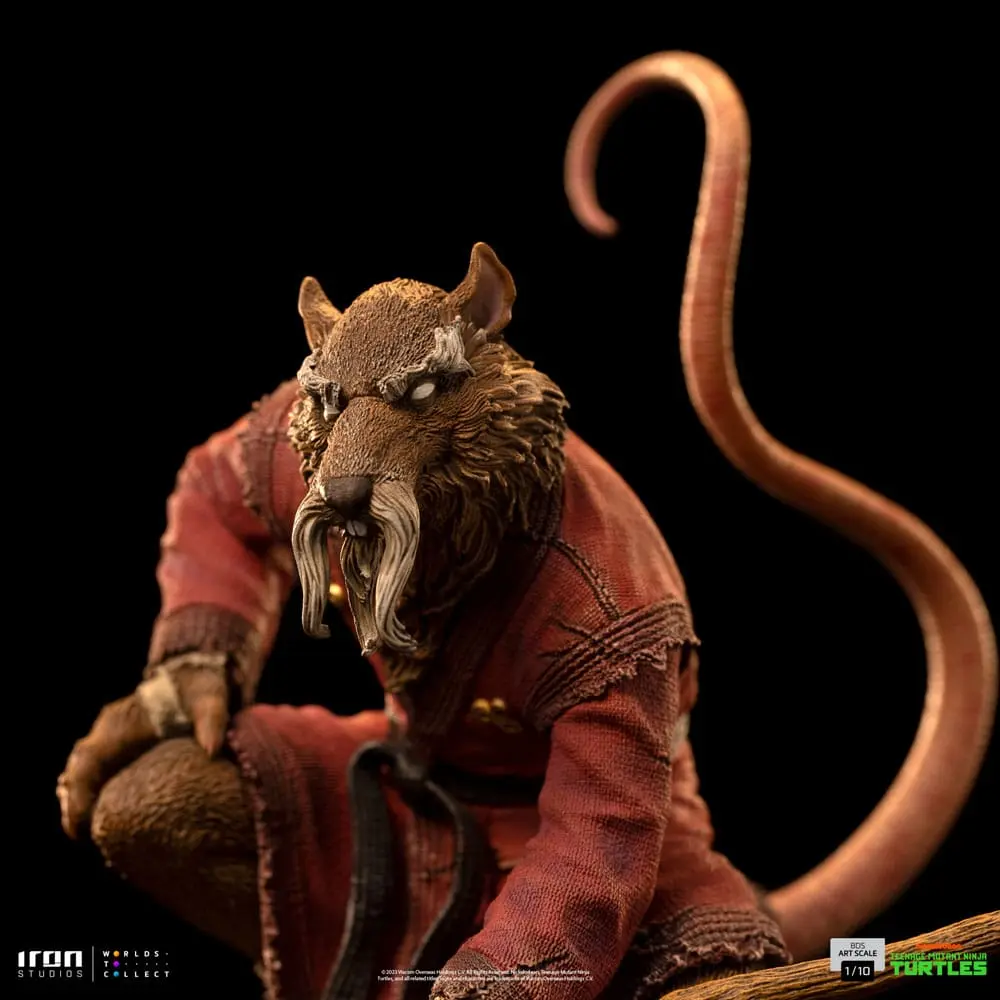 Teenage Mutant Ninja Turtles BDS Art Scale 1/10 Master Splinter szobor figura 24 cm termékfotó