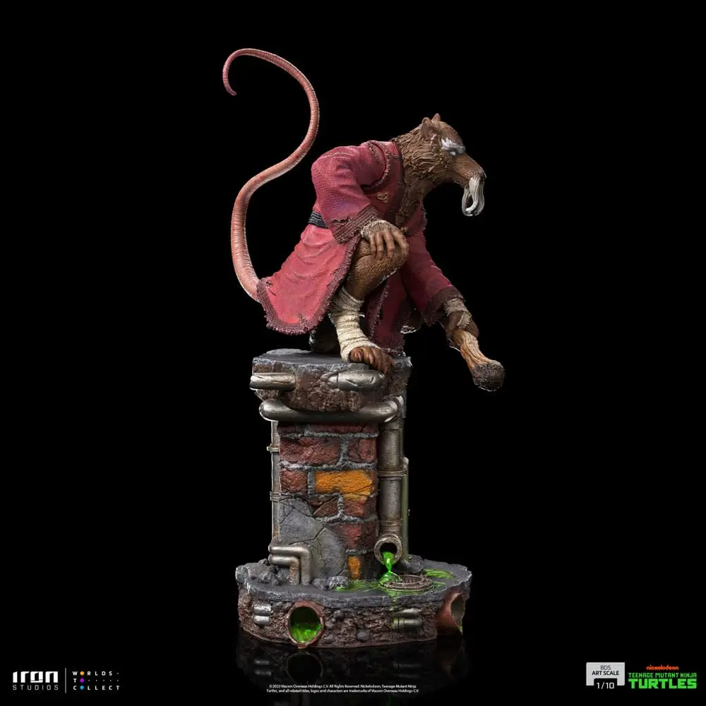 Teenage Mutant Ninja Turtles BDS Art Scale 1/10 Master Splinter szobor figura 24 cm termékfotó