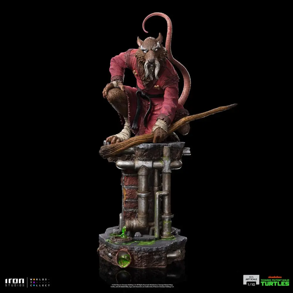 Teenage Mutant Ninja Turtles BDS Art Scale 1/10 Master Splinter szobor figura 24 cm termékfotó