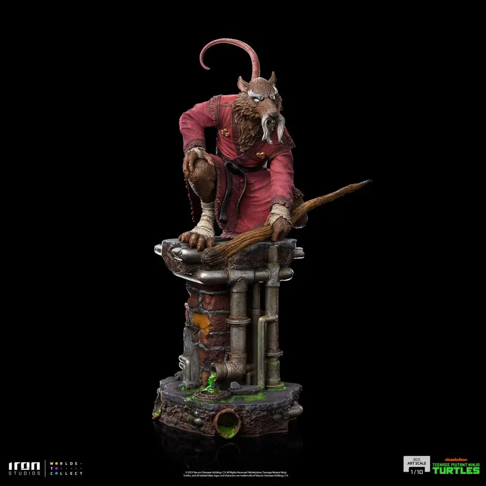 Teenage Mutant Ninja Turtles BDS Art Scale 1/10 Master Splinter szobor figura 24 cm termékfotó