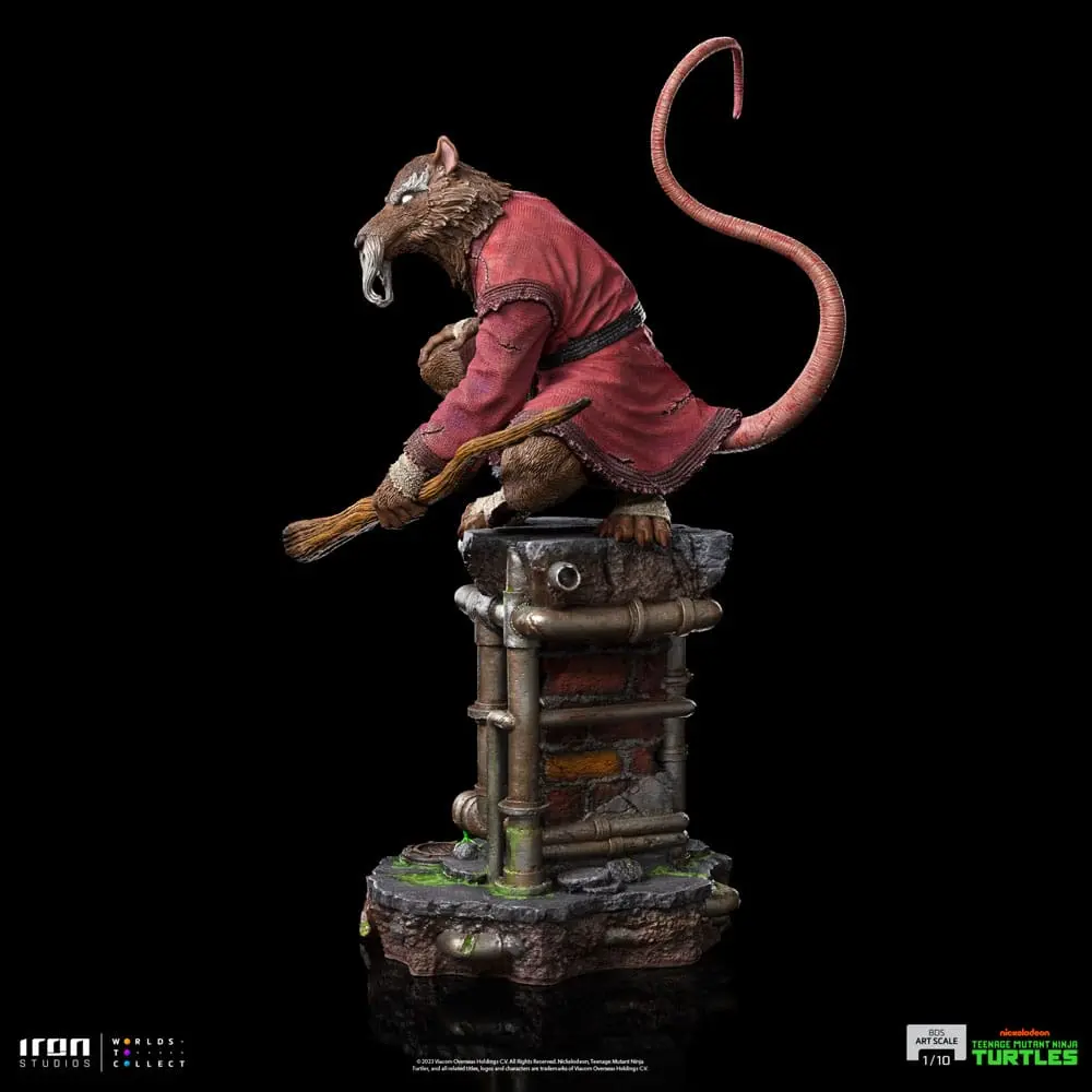 Teenage Mutant Ninja Turtles BDS Art Scale 1/10 Master Splinter szobor figura 24 cm termékfotó
