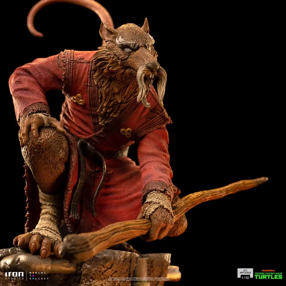 Teenage Mutant Ninja Turtles BDS Art Scale 1/10 Master Splinter szobor figura 24 cm termékfotó