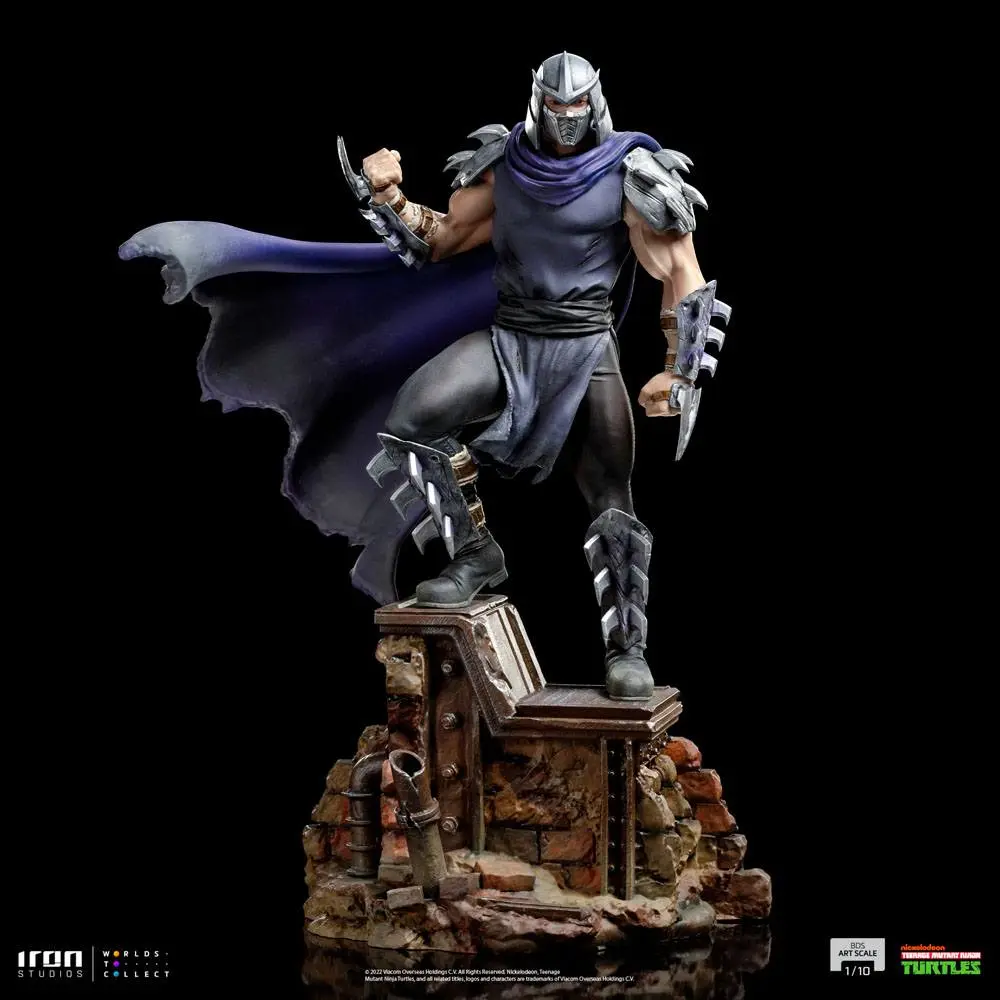Teenage Mutant Ninja Turtles BDS Art Scale 1/10 Shredder szobor figura 28 cm termékfotó