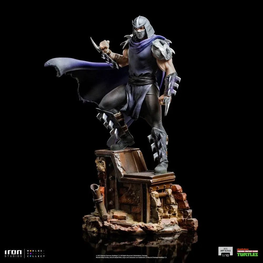 Teenage Mutant Ninja Turtles BDS Art Scale 1/10 Shredder szobor figura 28 cm termékfotó