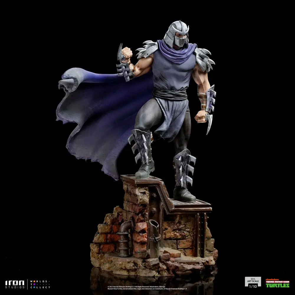 Teenage Mutant Ninja Turtles BDS Art Scale 1/10 Shredder szobor figura 28 cm termékfotó