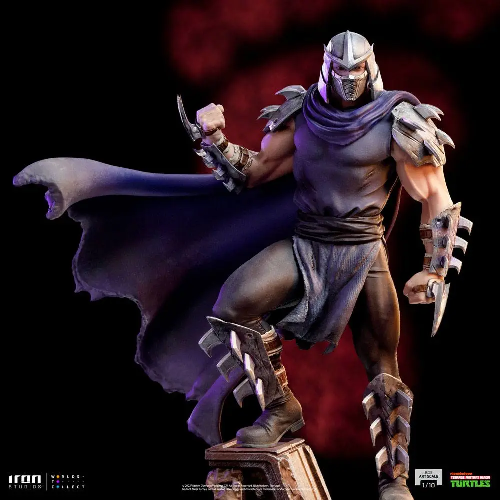 Teenage Mutant Ninja Turtles BDS Art Scale 1/10 Shredder szobor figura 28 cm termékfotó