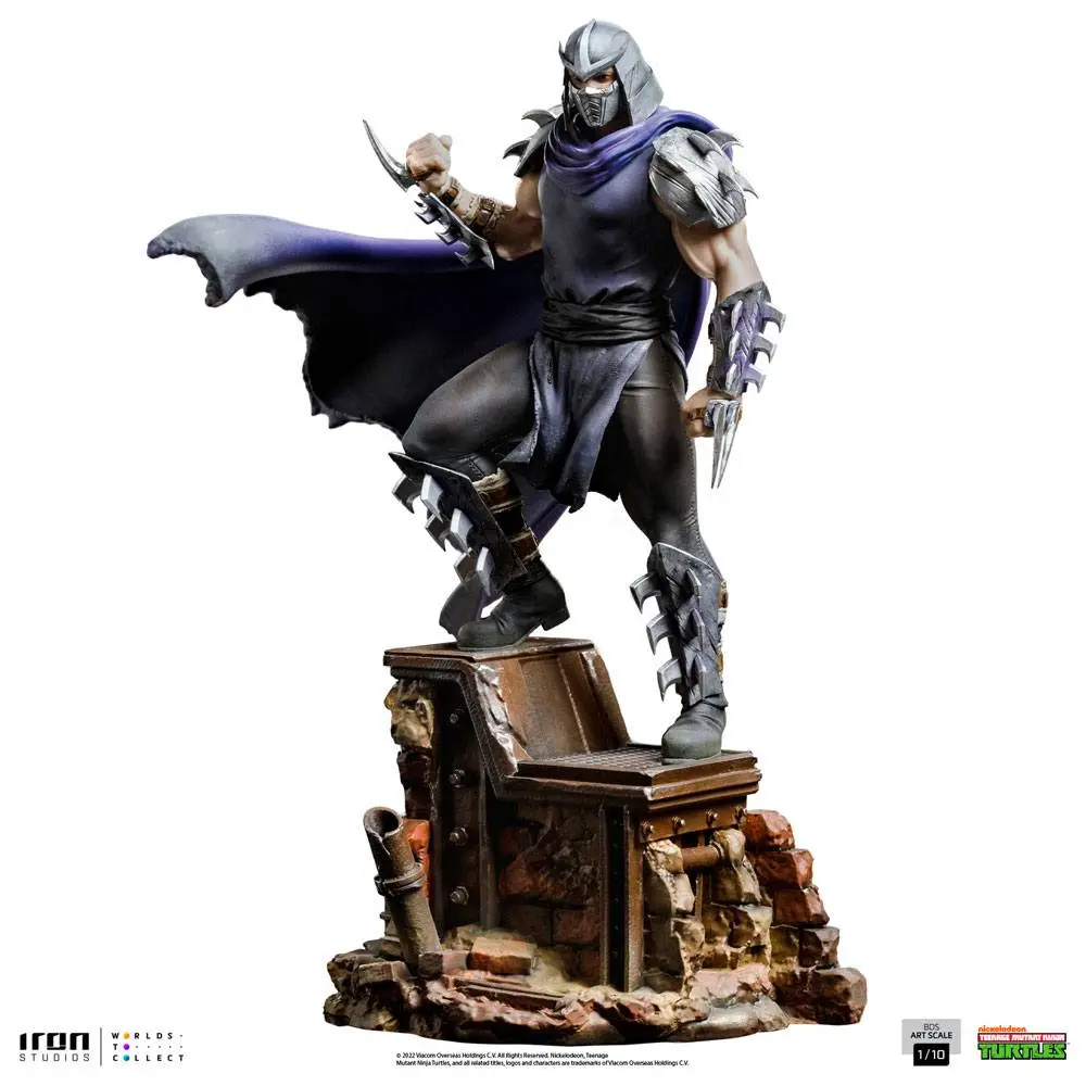 Teenage Mutant Ninja Turtles BDS Art Scale 1/10 Shredder szobor figura 28 cm termékfotó
