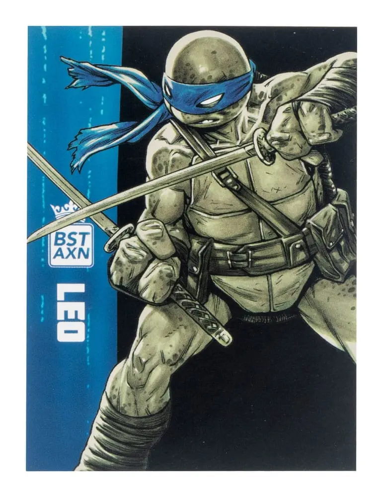 Teenage Mutant Ninja Turtles BST AXN Black&amp;White (IDW Comics) 4 db-os akciófigura csomag 13 cm termékfotó