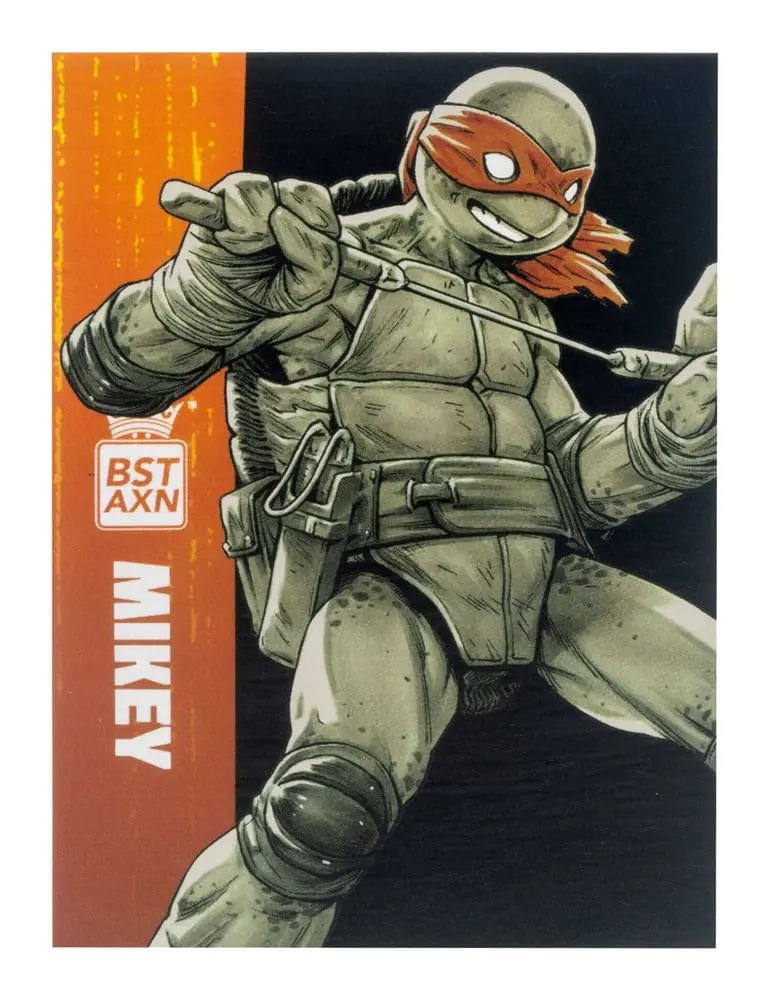 Teenage Mutant Ninja Turtles BST AXN Black&amp;White (IDW Comics) 4 db-os akciófigura csomag 13 cm termékfotó