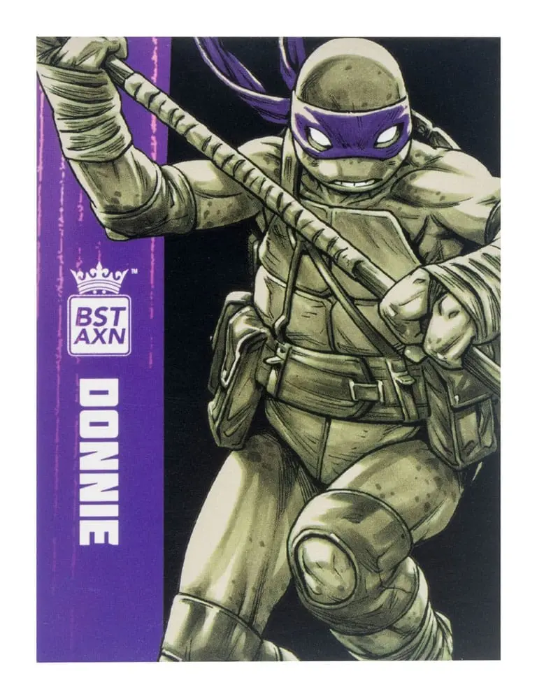 Teenage Mutant Ninja Turtles BST AXN Black&amp;White (IDW Comics) 4 db-os akciófigura csomag 13 cm termékfotó