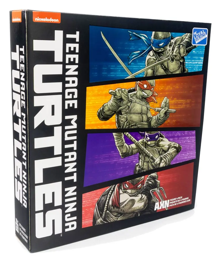Teenage Mutant Ninja Turtles BST AXN Black&amp;White (IDW Comics) 4 db-os akciófigura csomag 13 cm termékfotó