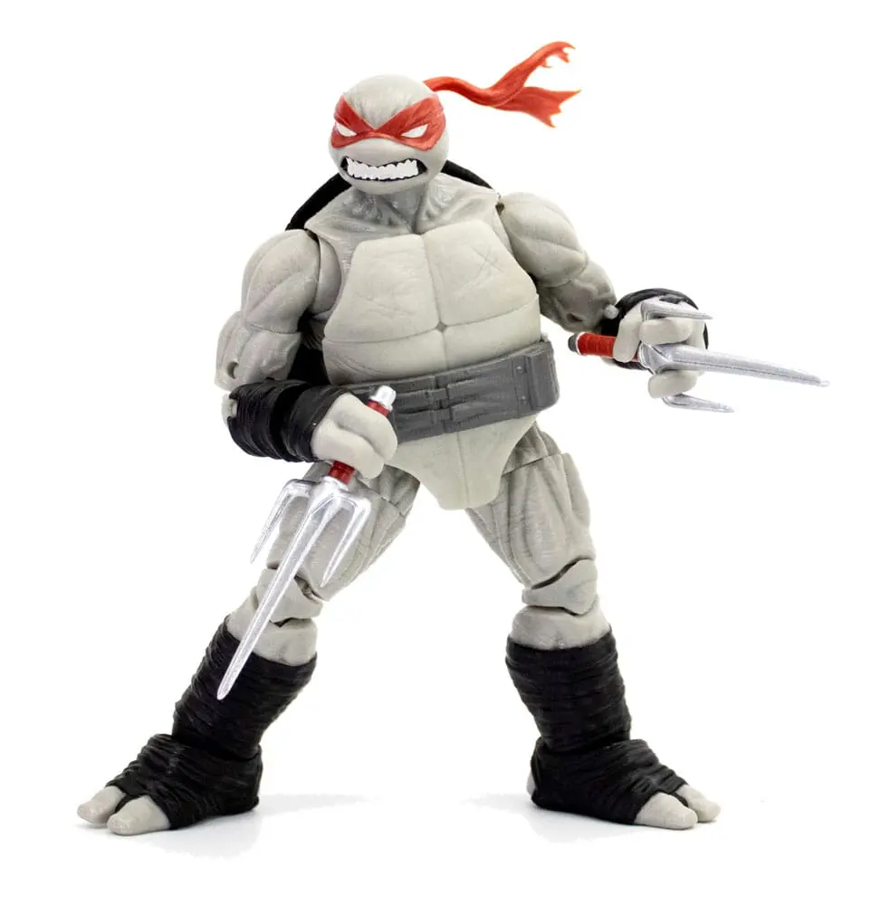 Teenage Mutant Ninja Turtles BST AXN Black&amp;White (IDW Comics) 4 db-os akciófigura csomag 13 cm termékfotó
