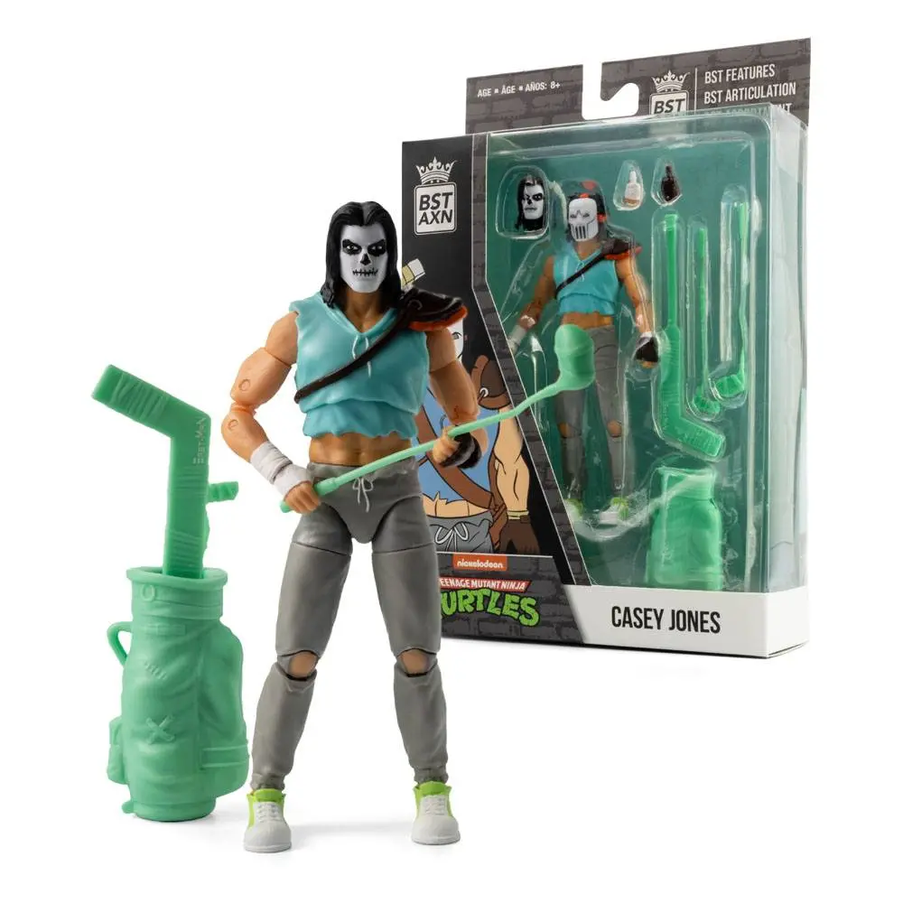 Teenage Mutant Ninja Turtles BST AXN Casey Jones Skull Face akciófigura 13 cm termékfotó