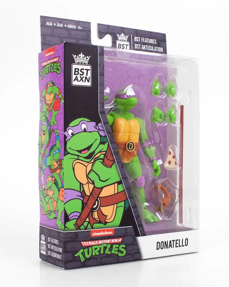 Teenage Mutant Ninja Turtles BST AXN Donatello akciófigura 13 cm termékfotó