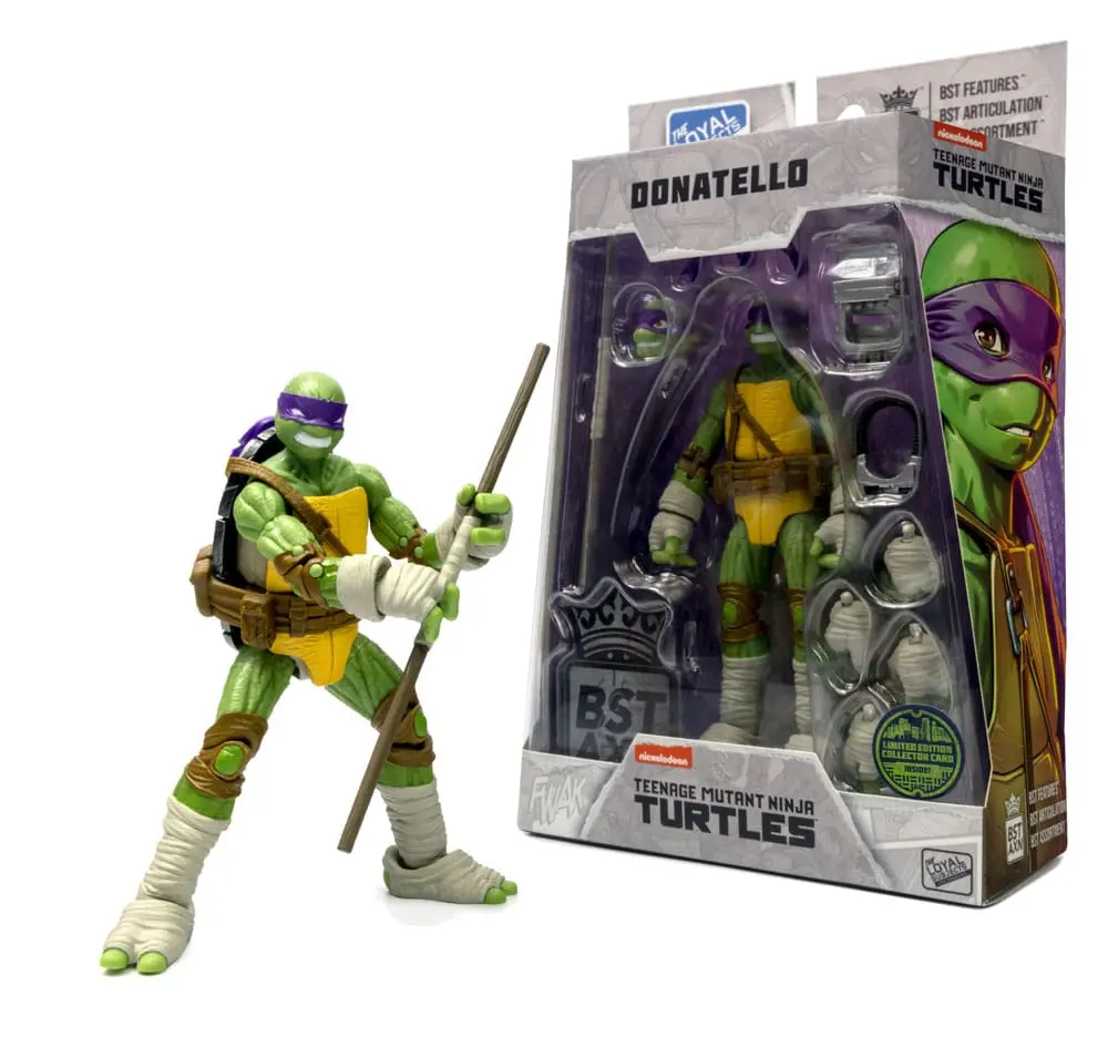 Teenage Mutant Ninja Turtles BST AXN Actionfigur Donatello (IDW Comics) 13 cm termékfotó