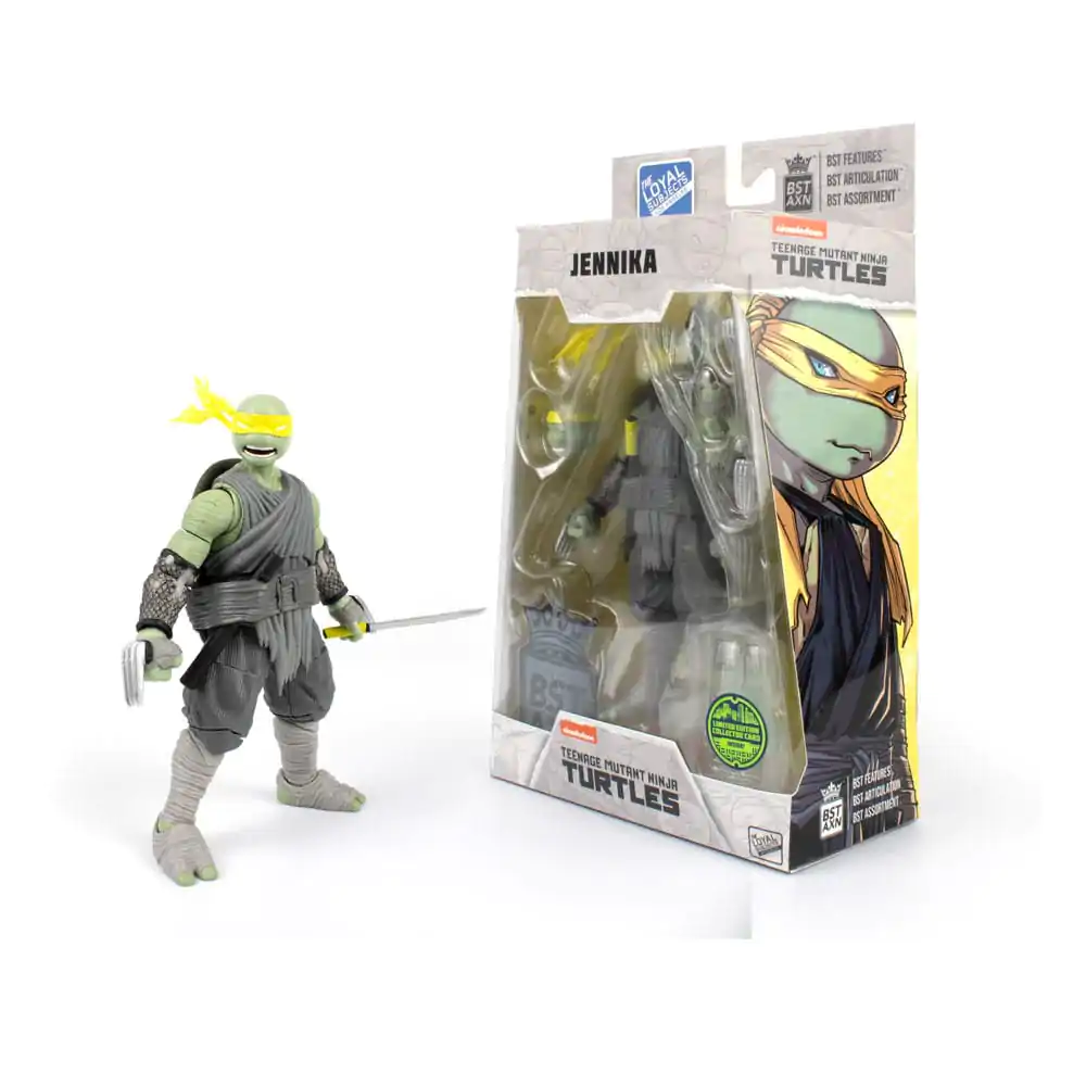 Teenage Mutant Ninja Turtles BST AXN Jennika (IDW Comics) akciófigura 13 cm termékfotó