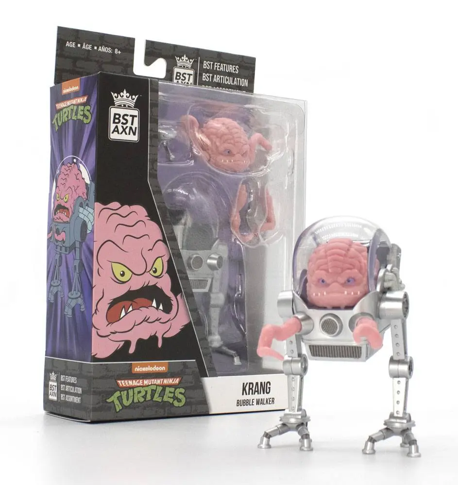 Teenage Mutant Ninja Turtles BST AXN Krang with Bubble Walker akciófigura 13 cm termékfotó