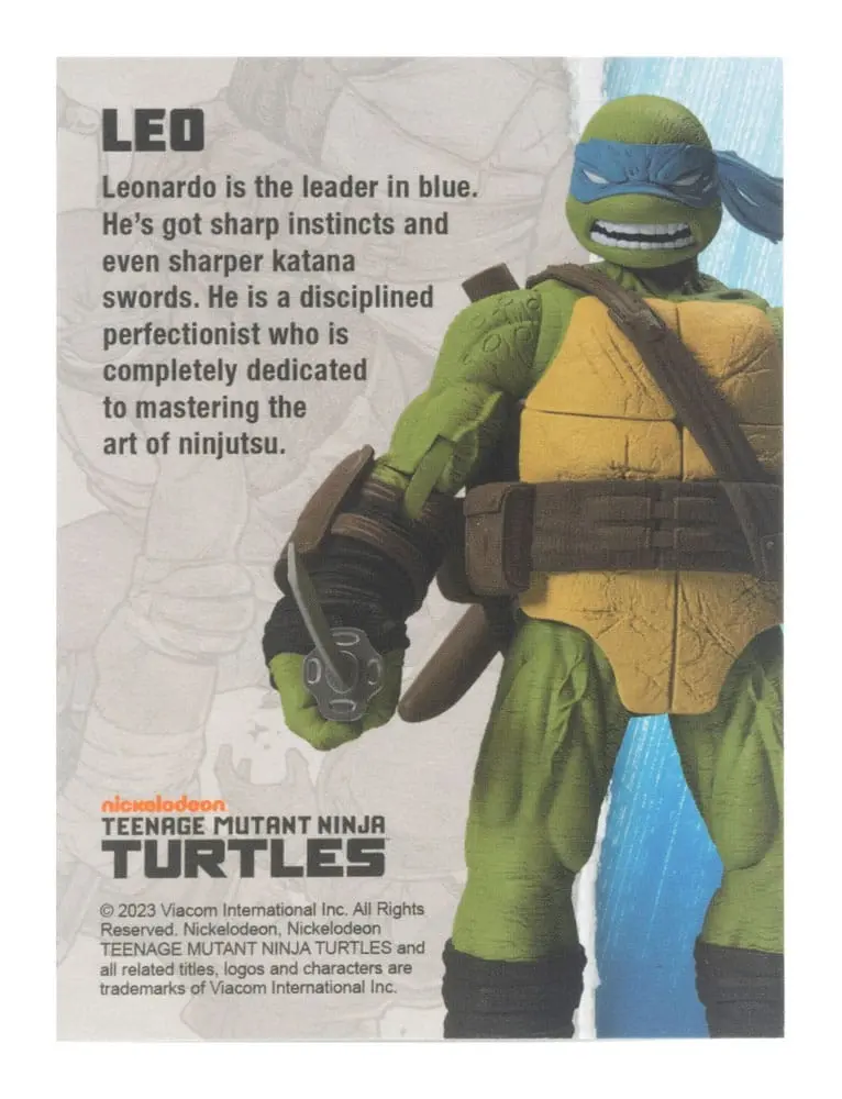 Teenage Mutant Ninja Turtles BST AXN Action Figure Leonardo (IDW Comics) 13 cm termékfotó