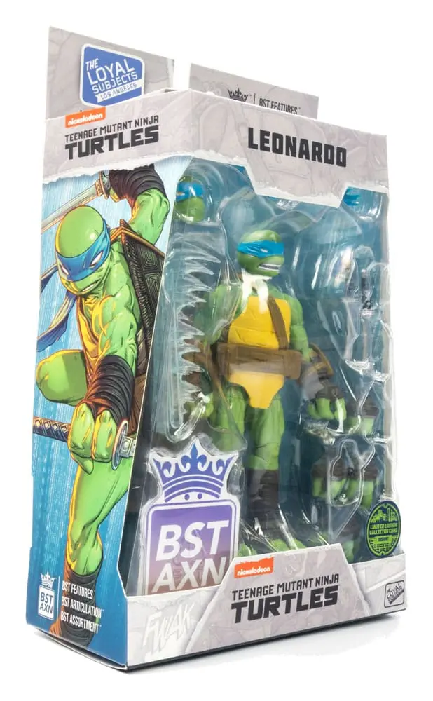 Teenage Mutant Ninja Turtles BST AXN Action Figure Leonardo (IDW Comics) 13 cm termékfotó