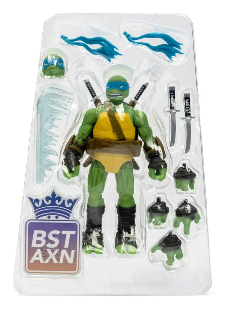 Teenage Mutant Ninja Turtles BST AXN Action Figure Leonardo (IDW Comics) 13 cm termékfotó