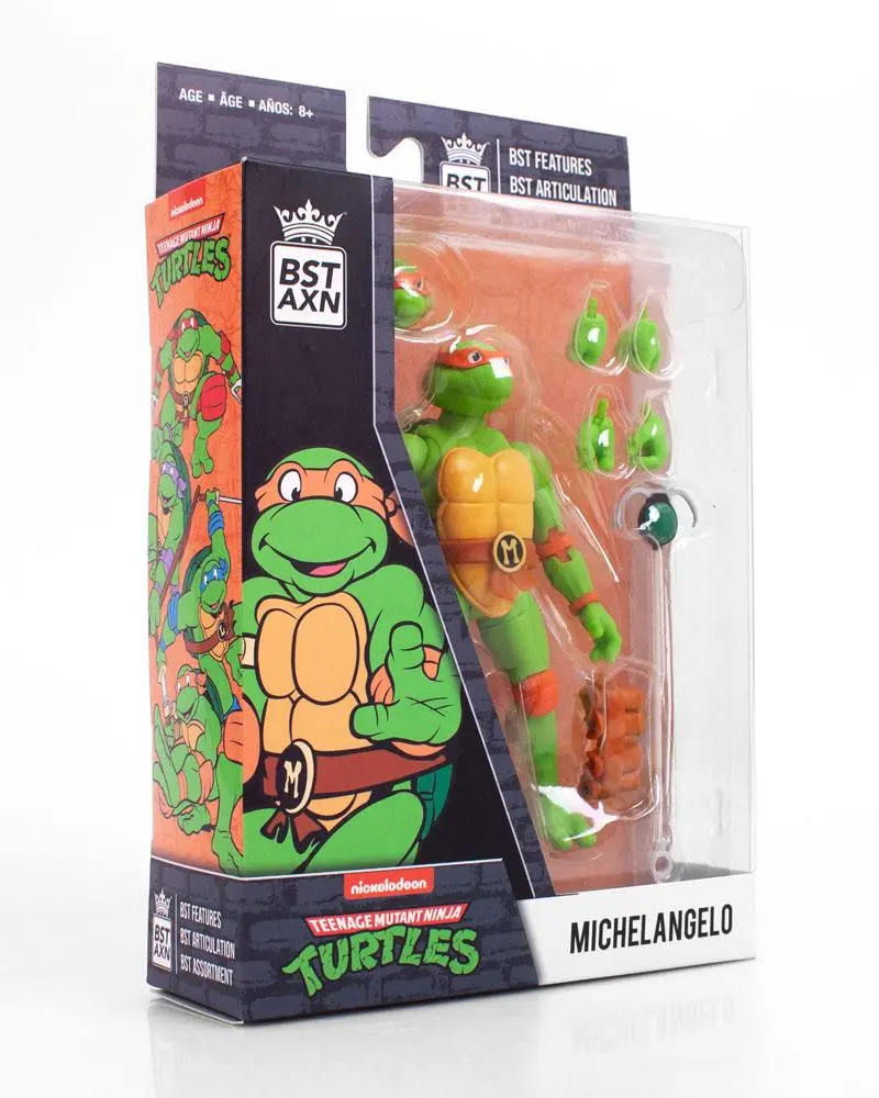 Teenage Mutant Ninja Turtles BST AXN Michelangelo akciófigura 13 cm termékfotó