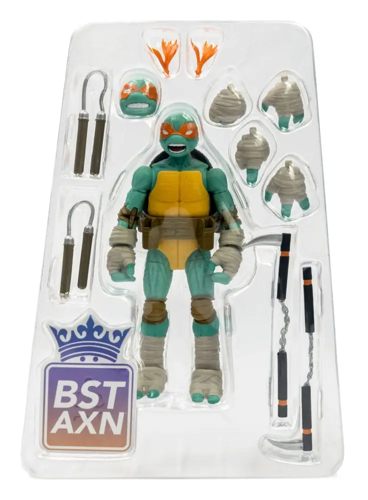 Teenage Mutant Ninja Turtles BST AXN Actionfigur Michelangelo (IDW Comics) 13 cm termékfotó