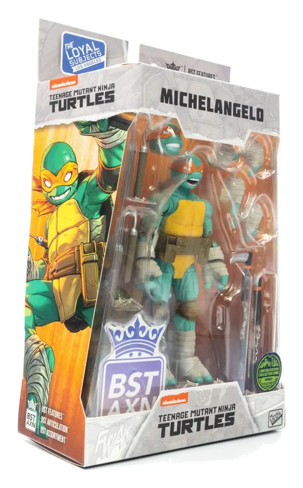 Teenage Mutant Ninja Turtles BST AXN Actionfigur Michelangelo (IDW Comics) 13 cm termékfotó