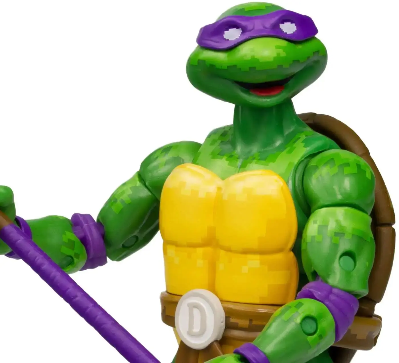 Teenage Mutant Ninja Turtles BST AXN NES 8-Bit Donatello Exkluzív akciófigura 13 cm termékfotó