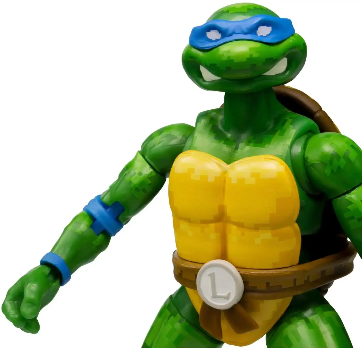 Teenage Mutant Ninja Turtles BST AXN NES 8-Bit Leonardo Exkluzív akciófigura 13 cm termékfotó