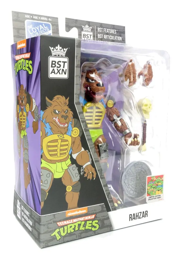 Teenage Mutant Ninja Turtles BST AXN Rahzar akciófigura 13 cm termékfotó