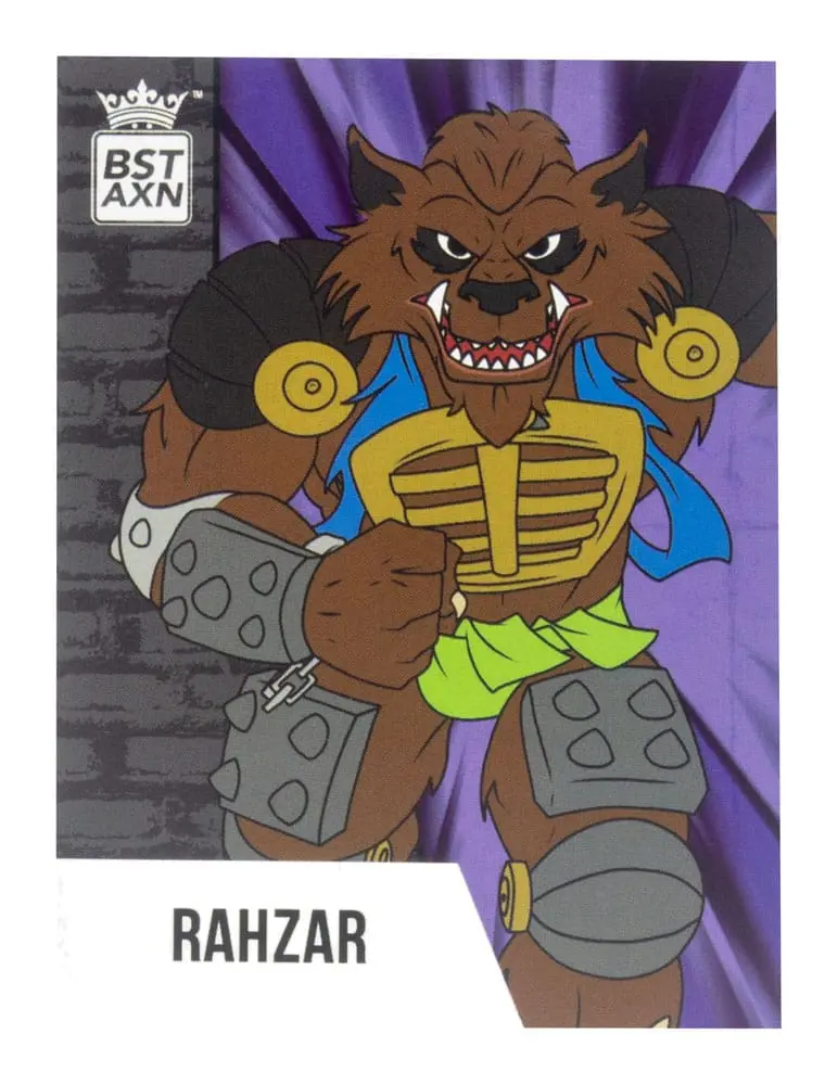 Teenage Mutant Ninja Turtles BST AXN Rahzar akciófigura 13 cm termékfotó