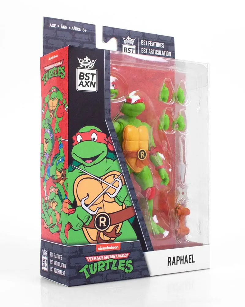 Teenage Mutant Ninja Turtles BST AXN Raphael akciófigura 13 cm termékfotó