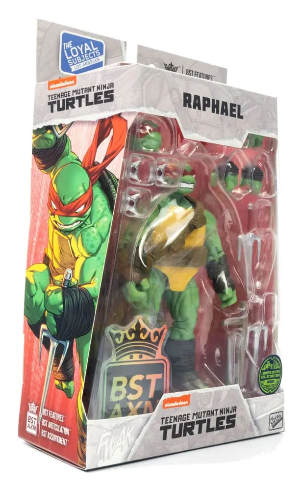 Teenage Mutant Ninja Turtles BST AXN Actionfigur Raphael (IDW Comics) 13 cm termékfotó