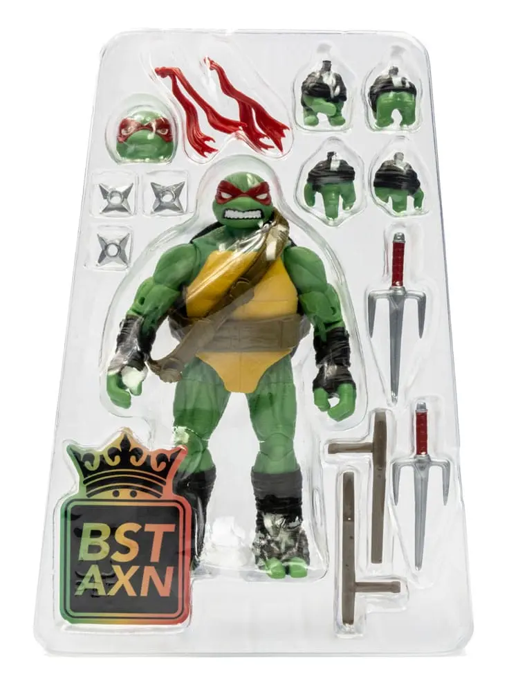 Teenage Mutant Ninja Turtles BST AXN Actionfigur Raphael (IDW Comics) 13 cm termékfotó