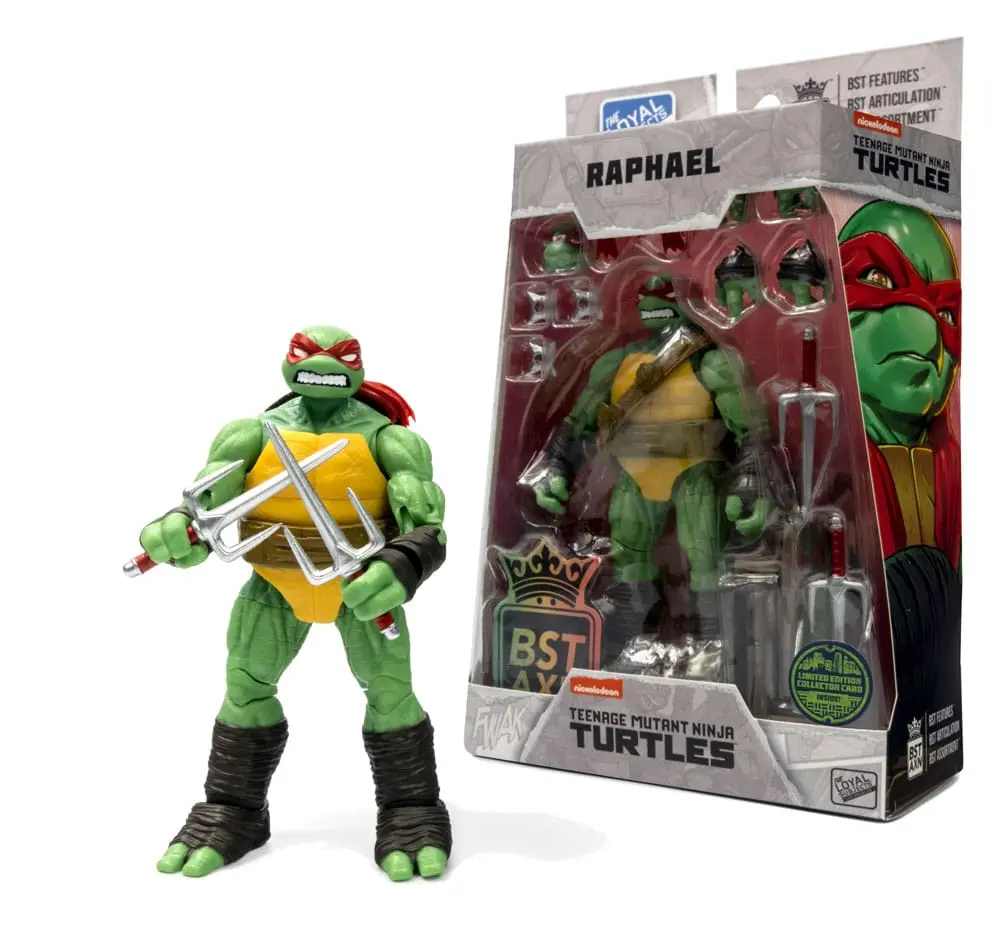 Teenage Mutant Ninja Turtles BST AXN Actionfigur Raphael (IDW Comics) 13 cm termékfotó