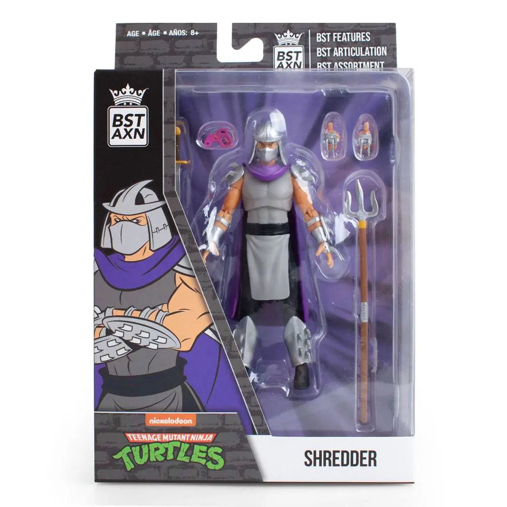 Teenage Mutant Ninja Turtles BST AXN Shredder akciófigura 13 cm termékfotó