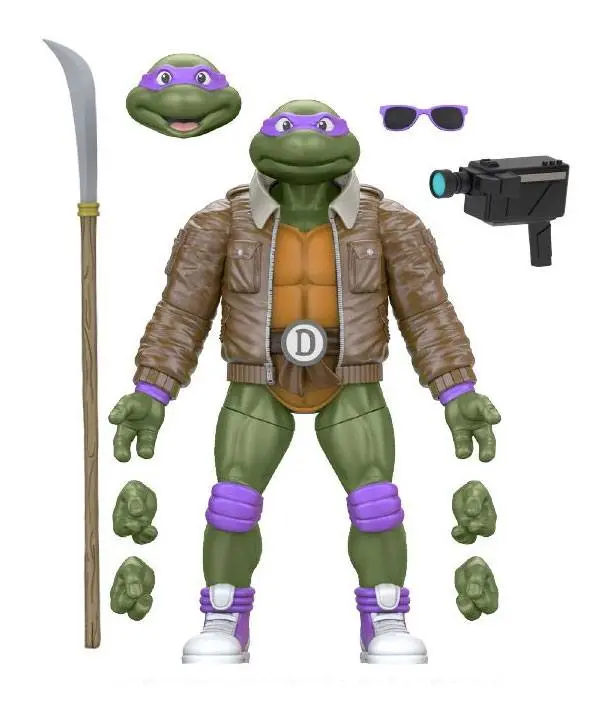 Teenage Mutant Ninja Turtles BST AXN Street Gang Donatello akciófigura 13 cm termékfotó