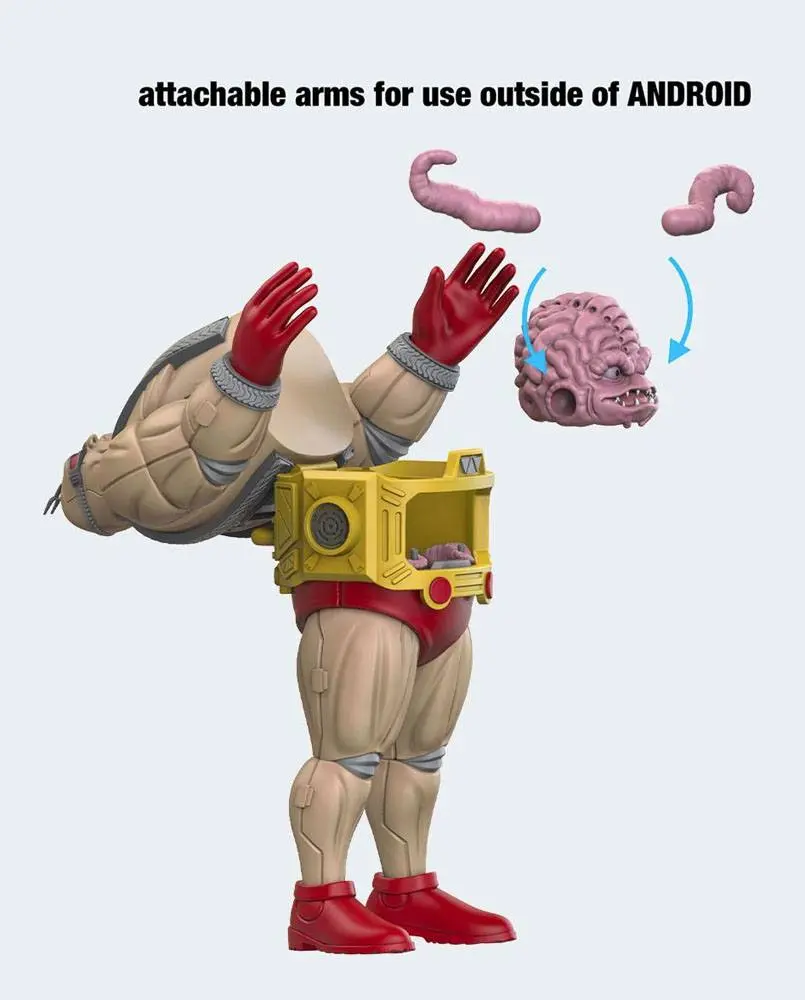 Teenage Mutant Ninja Turtles BST AXN XL Krang with Android Body akciófigura 20 cm termékfotó