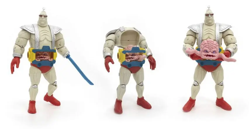 Teenage Mutant Ninja Turtles BST AXN XL Krang with Android Body akciófigura és képregény 20 cm termékfotó