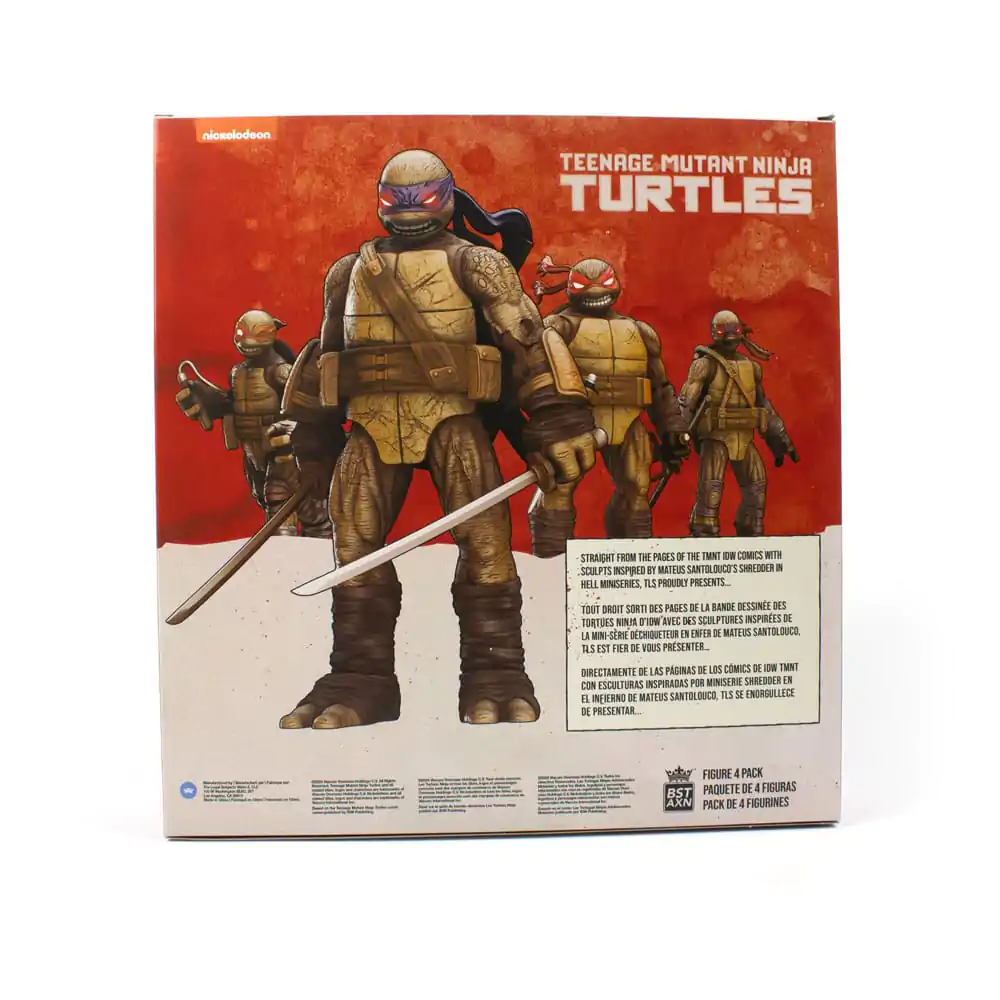 Teenage Mutant Ninja Turtles BST AXN Actionfiguren 4er-Pack Zombie Turtle (IDW Comics) 13 cm termékfotó