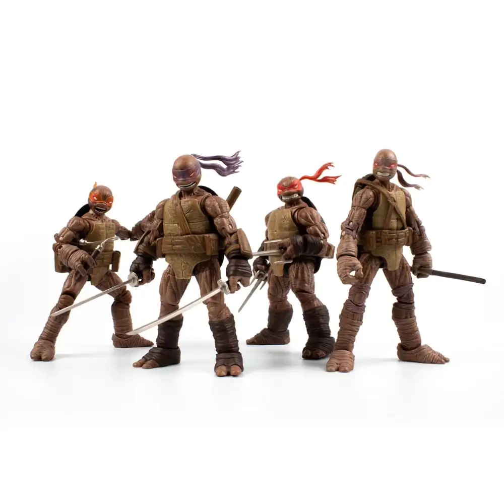 Teenage Mutant Ninja Turtles BST AXN Actionfiguren 4er-Pack Zombie Turtle (IDW Comics) 13 cm termékfotó