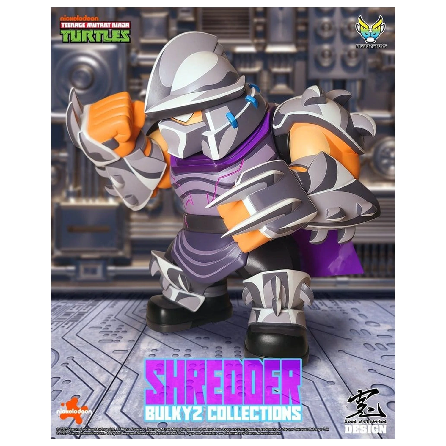Teenage Mutant Ninja Turtles Bulkyz Vinyl figura Shredder 34 cm termékfotó