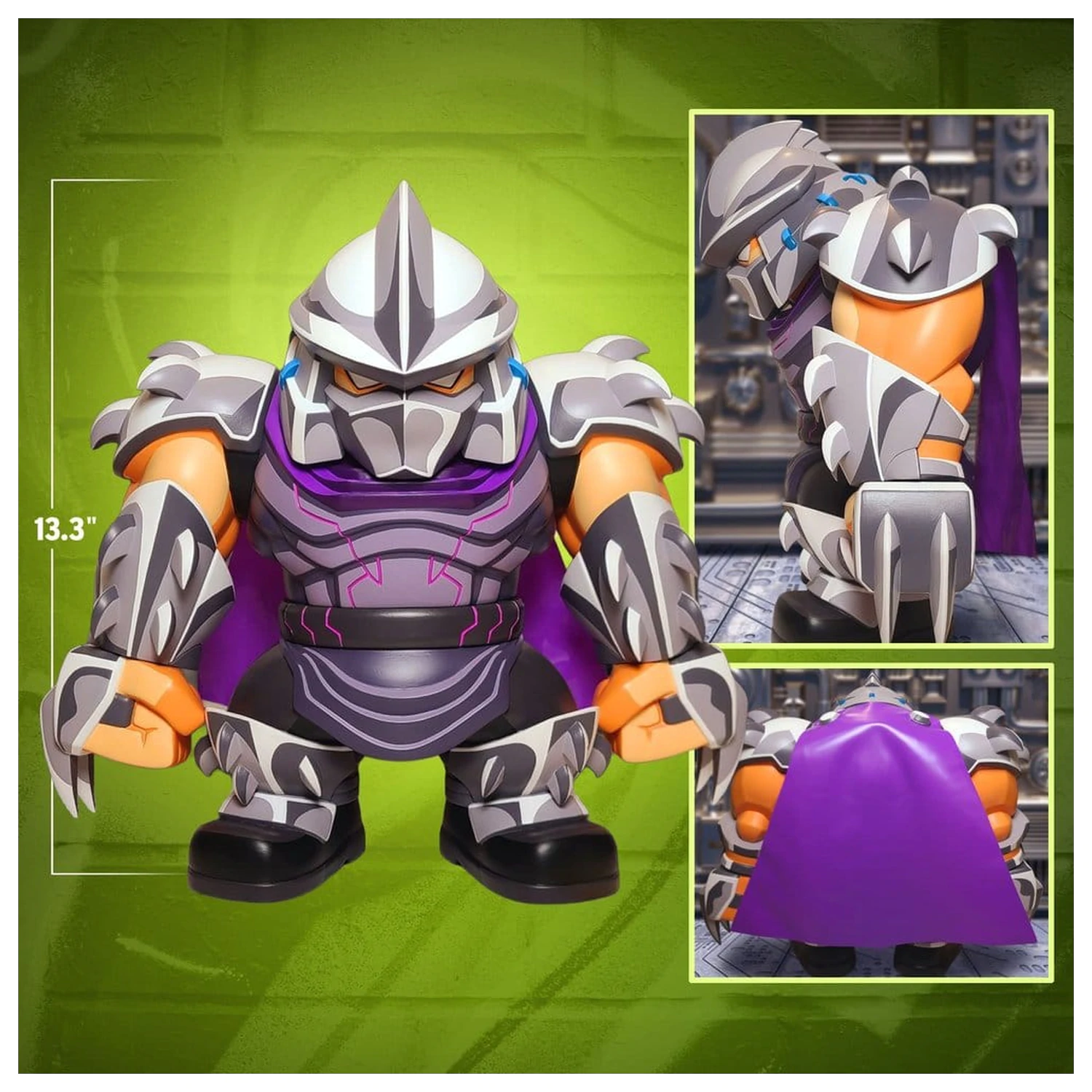 Teenage Mutant Ninja Turtles Bulkyz Vinyl figura Shredder 34 cm termékfotó