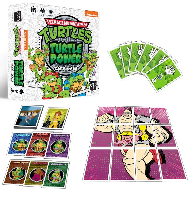 Teenage Mutant Ninja Turtles Card Game Turtle Power Card Game Angol nyelvű termékfotó