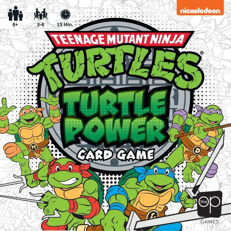 Teenage Mutant Ninja Turtles Card Game Turtle Power Card Game Angol nyelvű termékfotó