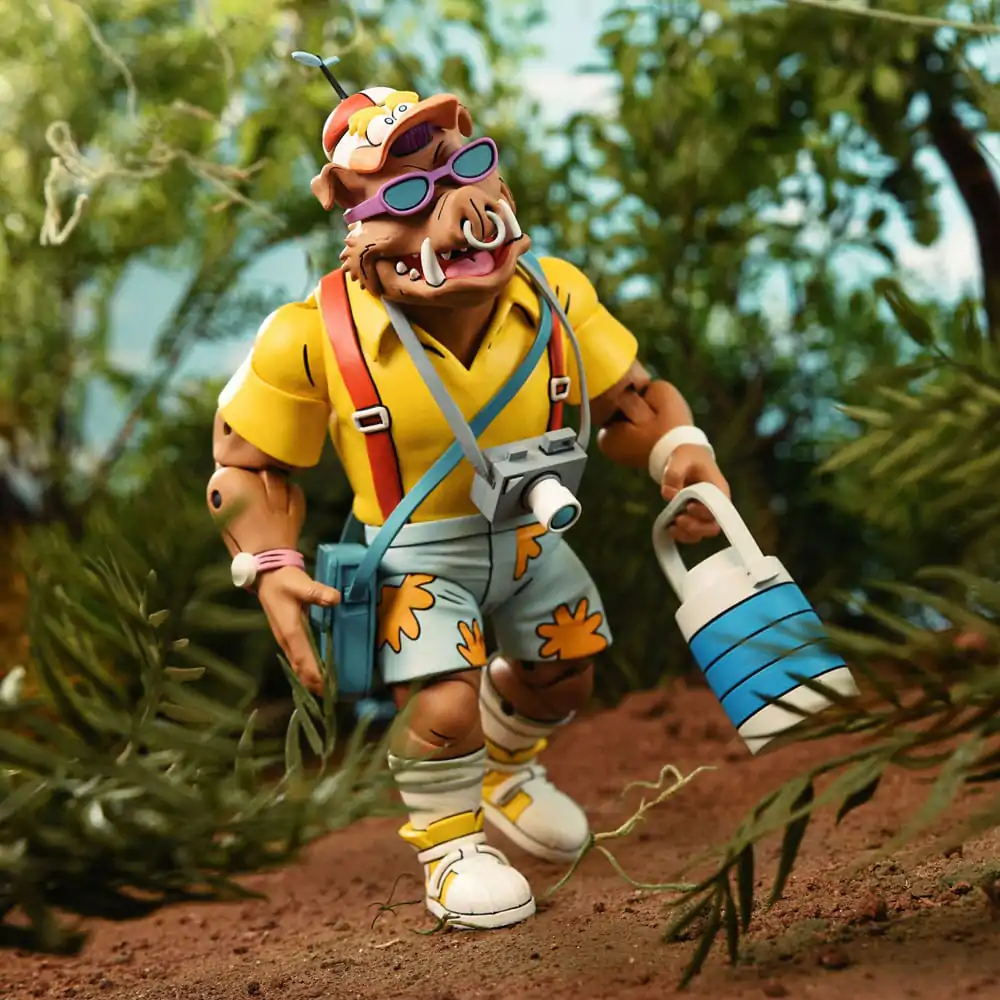 Teenage Mutant Ninja Turtles (Cartoon 1980) Vacation Bebop and Rocksteady 2 db-os akciófigura csomag 18 cm termékfotó