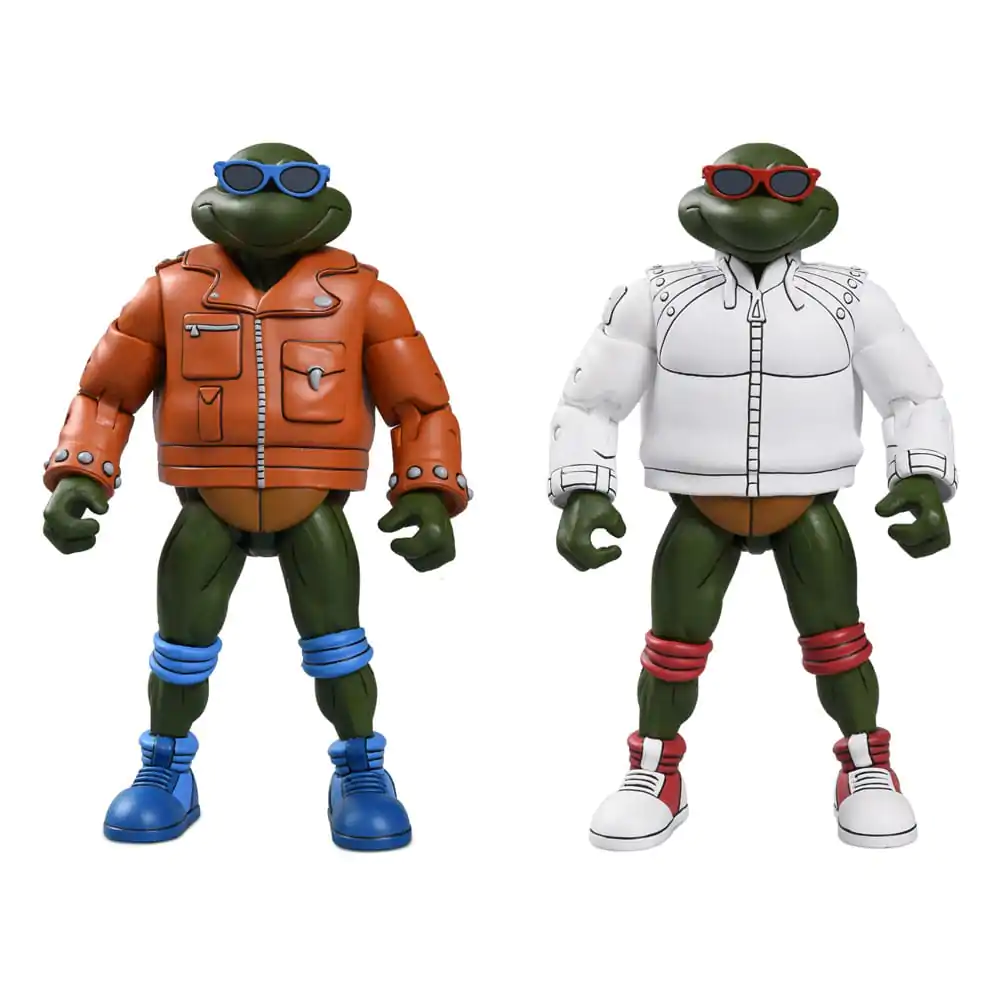 Teenage Mutant Ninja Turtles (Cartoon) Punk Leo and Punk Raph 2 db-os akciófigura csomag 18 cm termékfotó