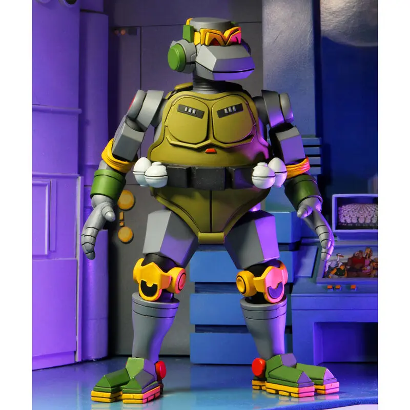 Teenage Mutant Ninja Turtles Cartoon Ultimate Metalhead mozgatható figura 18cm termékfotó